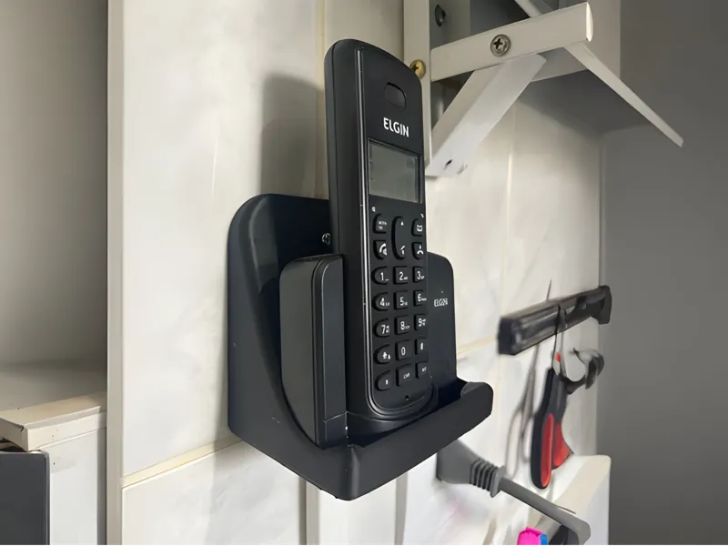 Suporte de Parede Telefone Sem Fio Elgin TSF8001