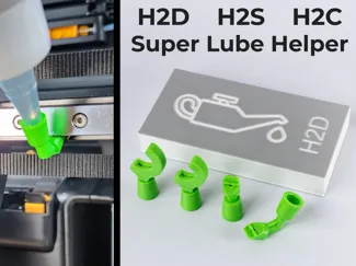 H2D / H2S Super Lube Applicator Caps + Box
