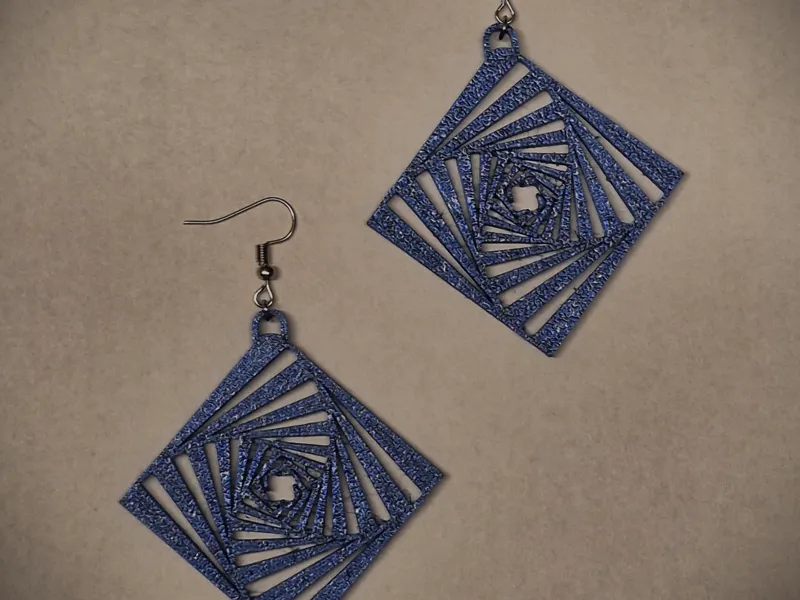 Earrings Trompoeil 