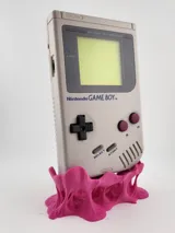Поставка за Game Boy DMG с дизайн на разтопена дъвка