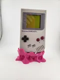 Поставка за Game Boy DMG с дизайн на разтопена дъвка