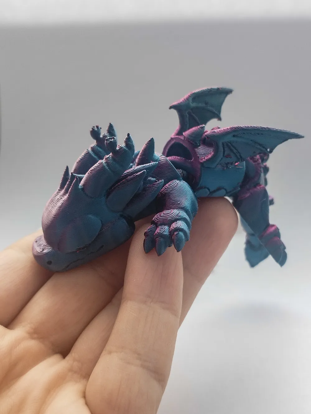 Articulated Dragon Cute Flexi Fantasy Creature - Free 3D Print Model ...