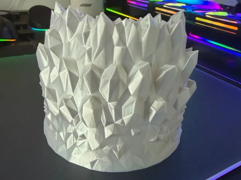 Geode Crystal Pen pot Holder