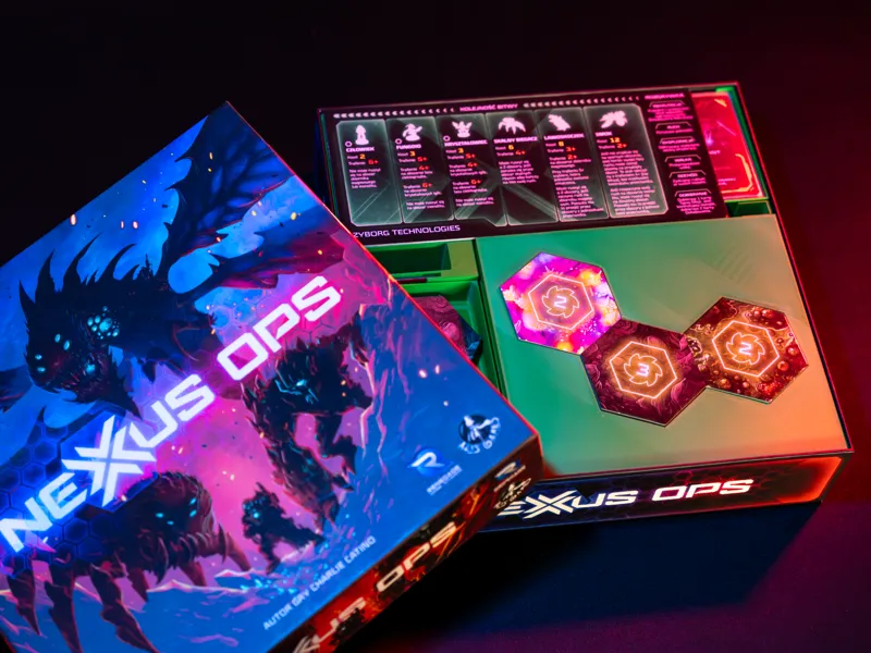 Nexus Ops insert AVALON HILL