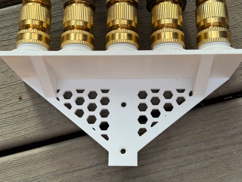 Hose Nozzle Storage System