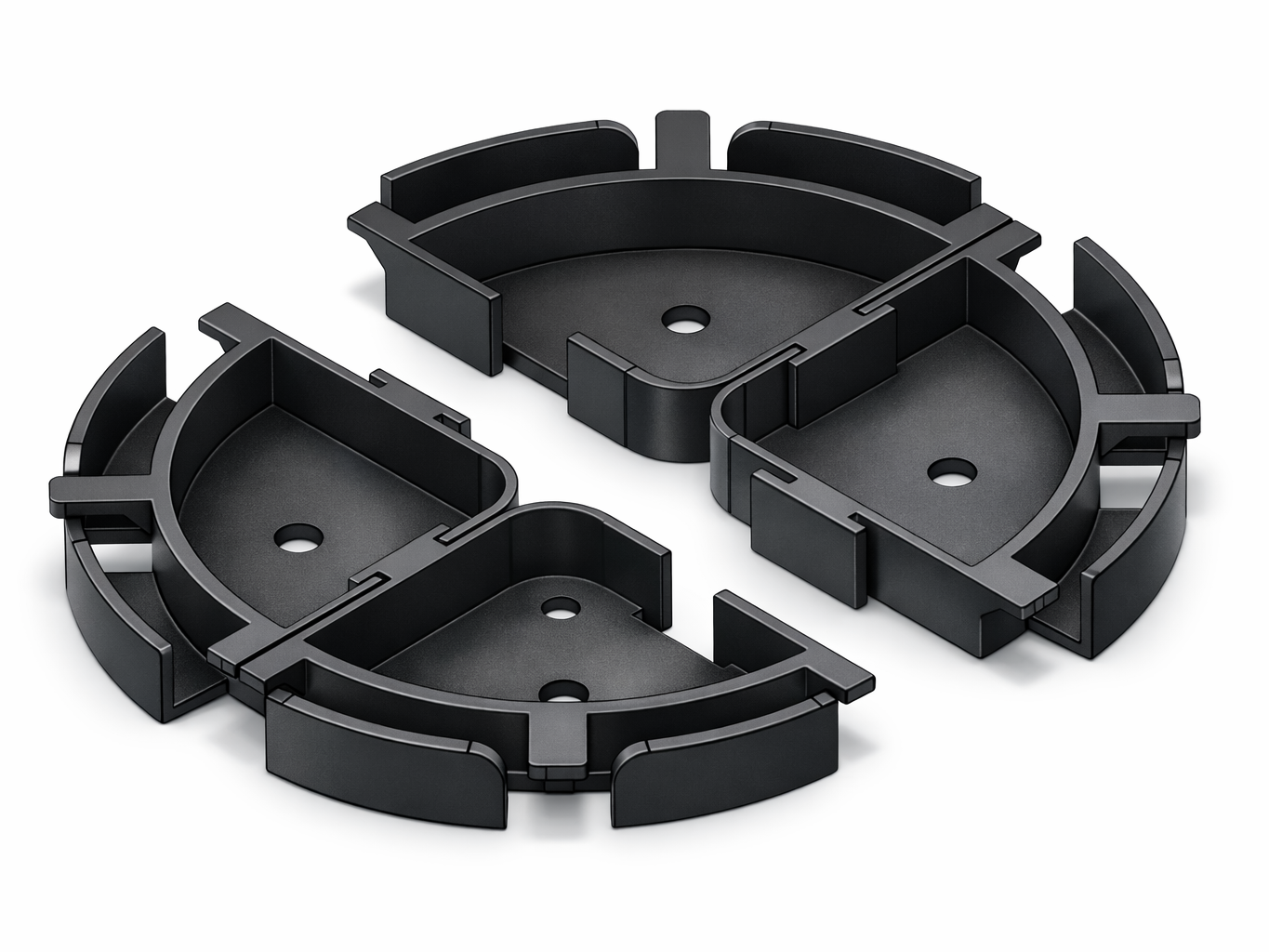 Modular fiber optic spool holder