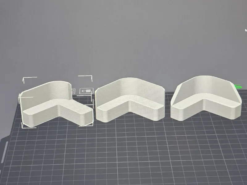A1 stabilizer feet with screen and sd cutout