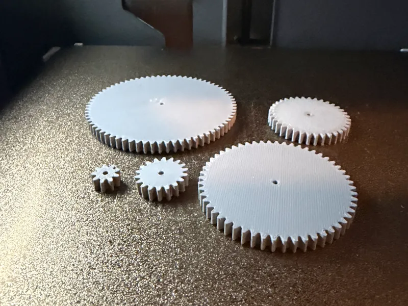 DC motor Gears
