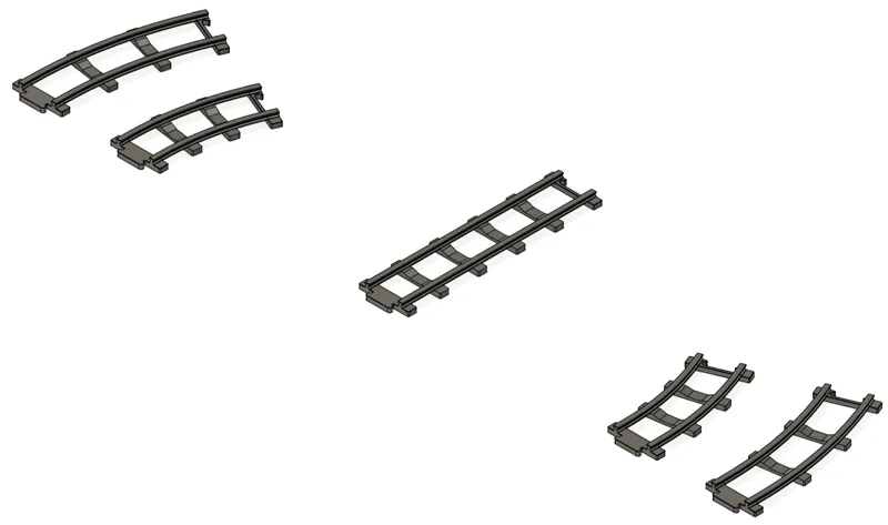 Tracks for Classic Christmas train set