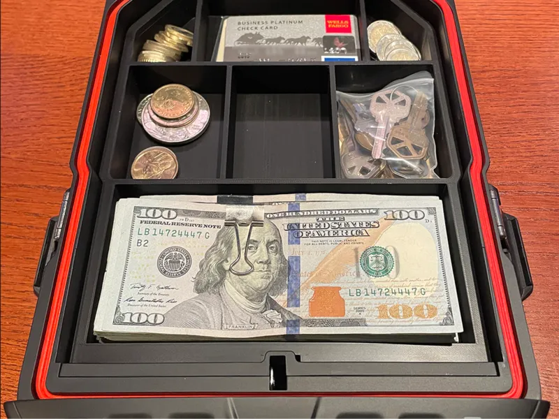 Money Tray for Vaultek Lifepod 2.0 safe