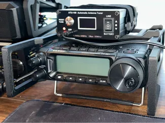 YAESU FT-891 Rails with Accessory Bracket