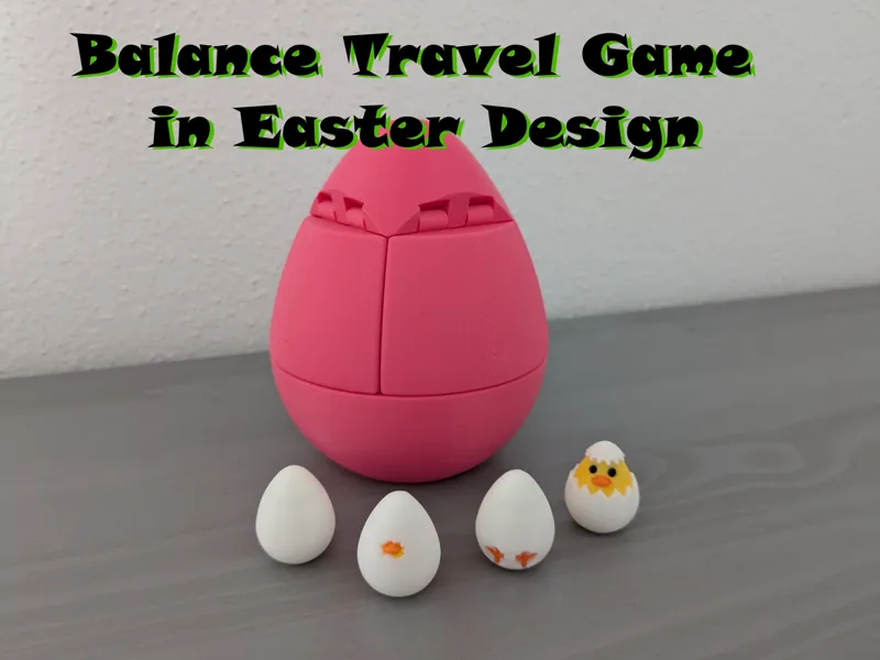 Eier zurück ins Nest (Reisespiel im Ostereiformat)