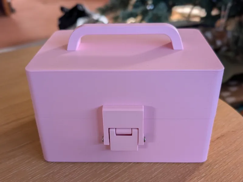 Curved handle variant for BOX organizer - L size