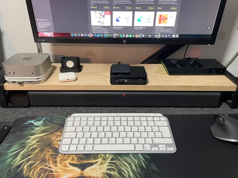 Monitor Riser 200mm x 20mm