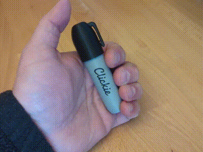 "Clickie" The Sharpie-style Clicker Fidget