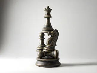 Chess Totem Sculpture