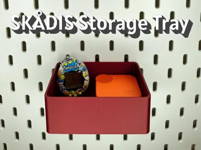 ikea SKÅDIS Storage Tray/shelf