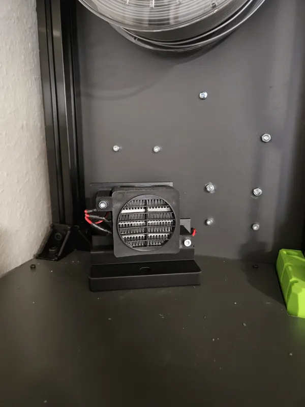 PTC Chamber Heater Holder / Mount (bottom mount)