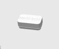 Seifendose Beard Soap Schriftzug Einprägung 0.4mm