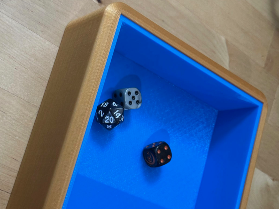 Simple Dice Tray with TPU Liner
