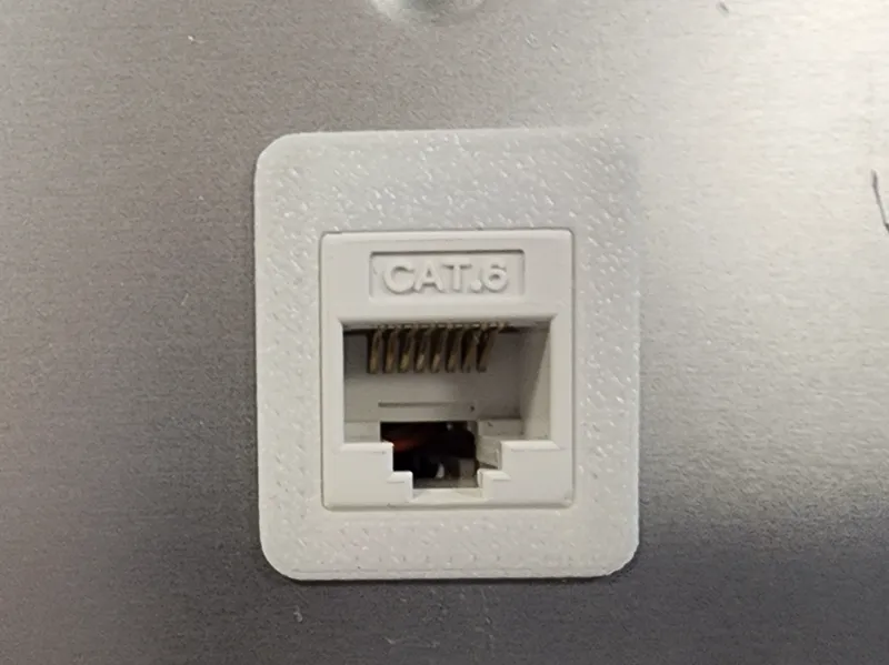 RJ45 Keystone Bracket Wall Plate Insert