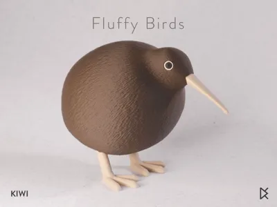 Kiwi - Fluffy Birds