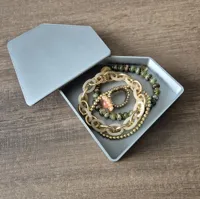 Boîte à bijoux en forme de diamant — photo 3