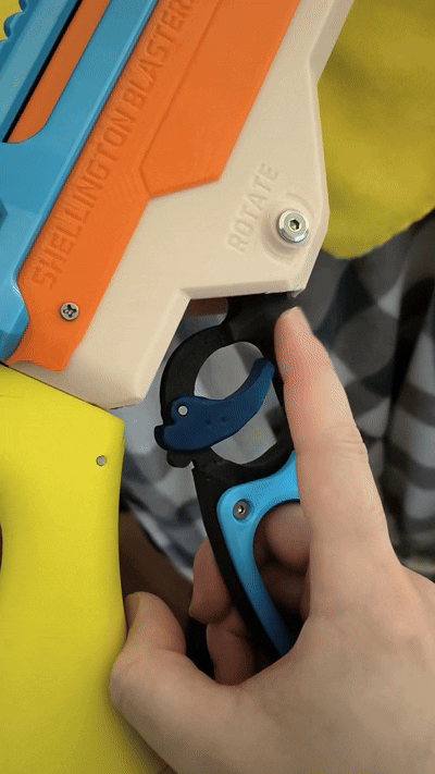Miniatura 4 do modelo 3D 短雷杠杆发射器（杠雷改款）优化防走火