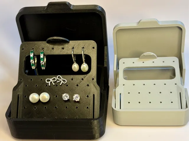 Large Earring Box for Travel