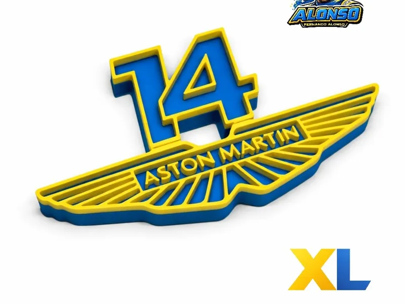 Imán Alonso 14 Aston Martin | Magnet
