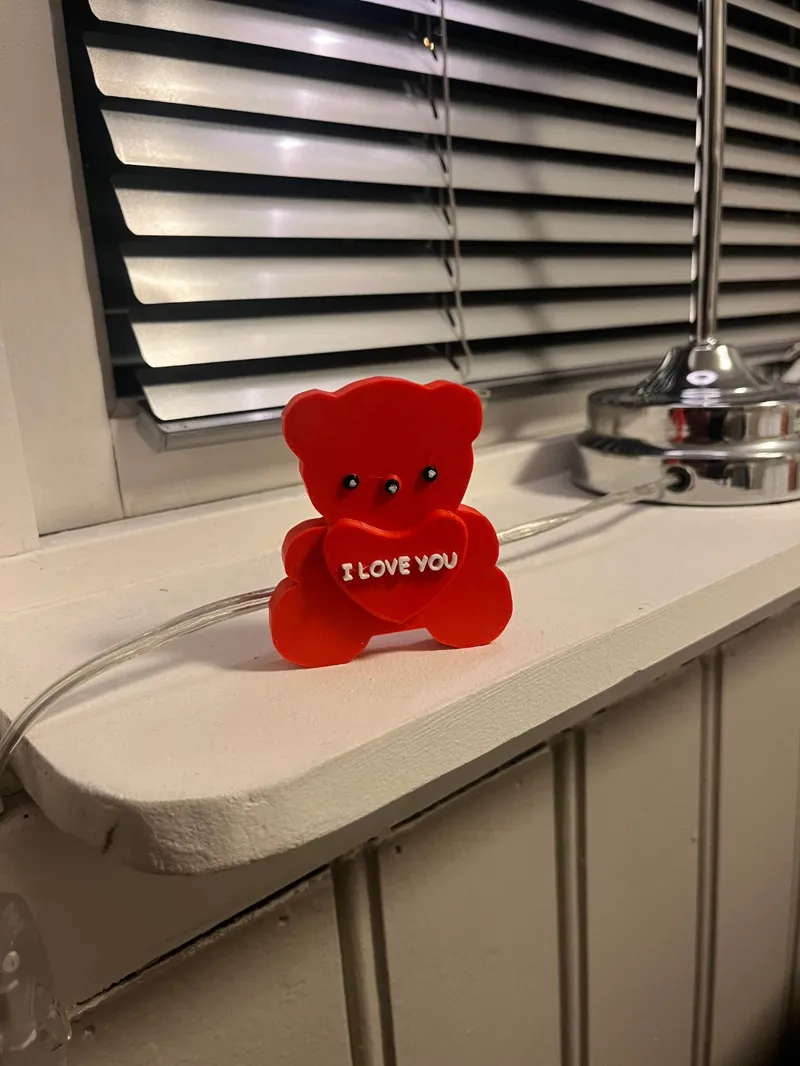 teddy bear with heart 