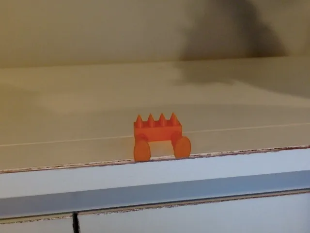 sharp brick with legs