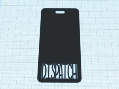 Dispatch Badge Plate 1