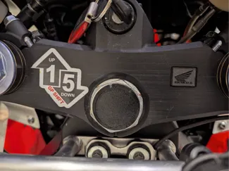 Honda RC51 Fork Stem Hole Cover