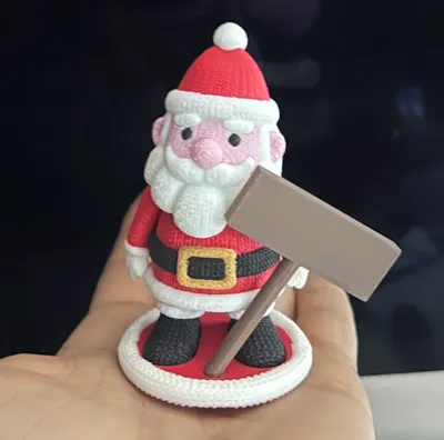 Stand for "Hooked Santa by STLFLIX"