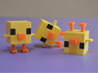 Pollito bebe Minecraft