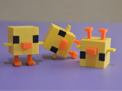 Minecraft baby chick