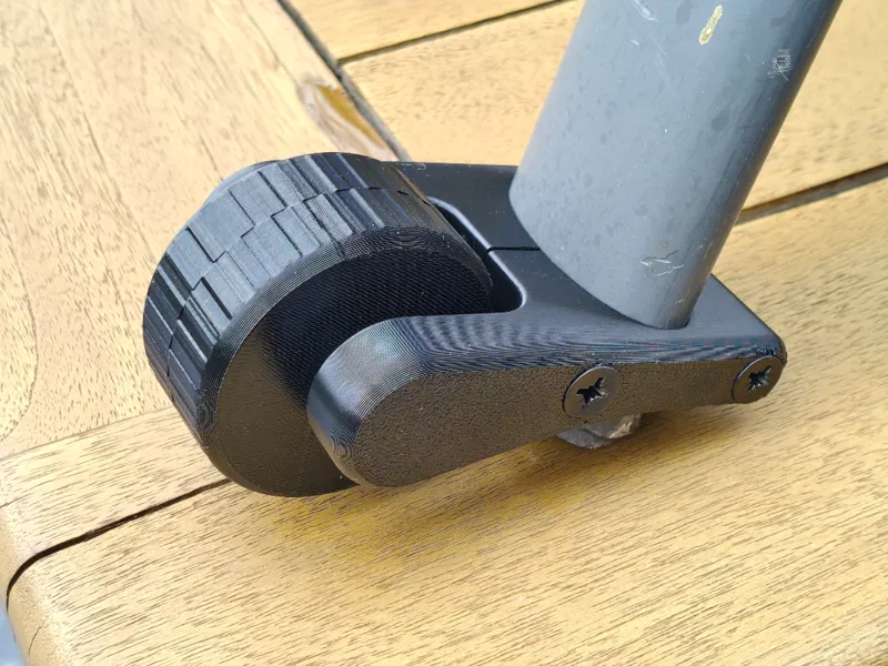 Sun Lounger Wheel Clamp (44x22mm Oval Leg)