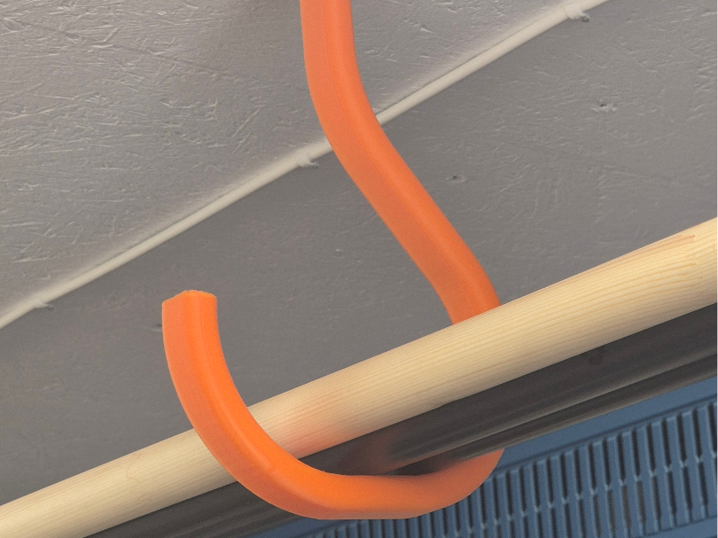 Large Ceiling hook (for conduit & pvc pipes etc)