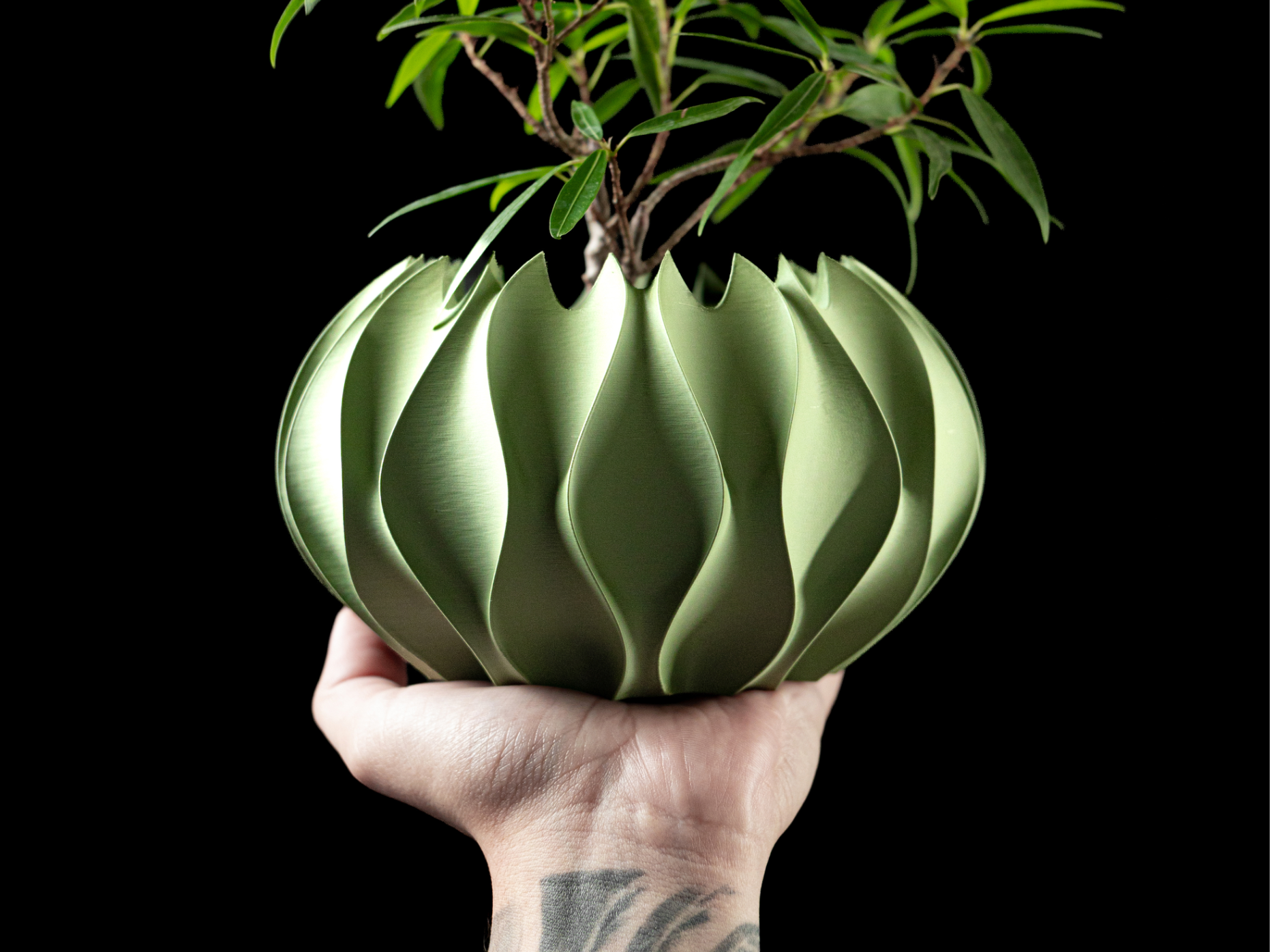 Abyssal Planter Pot by MODERN MACHINE