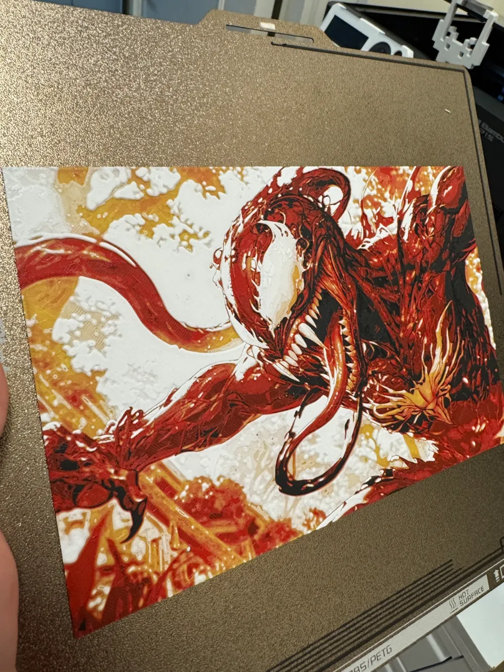Curated visual reference: Visual Reference: Venom Hueforge By Cuaquemole