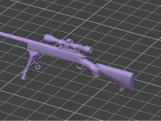 sniper rifle
