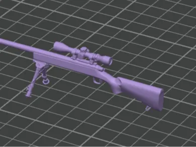 sniper rifle