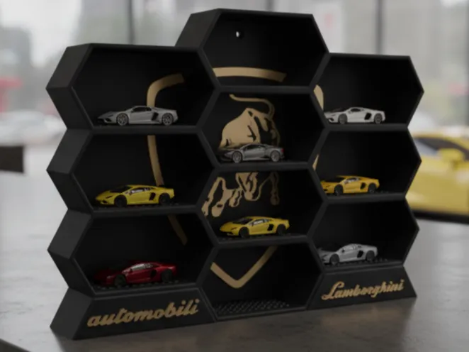 v2 Lamborghini-Inspired Modular Desktop Display