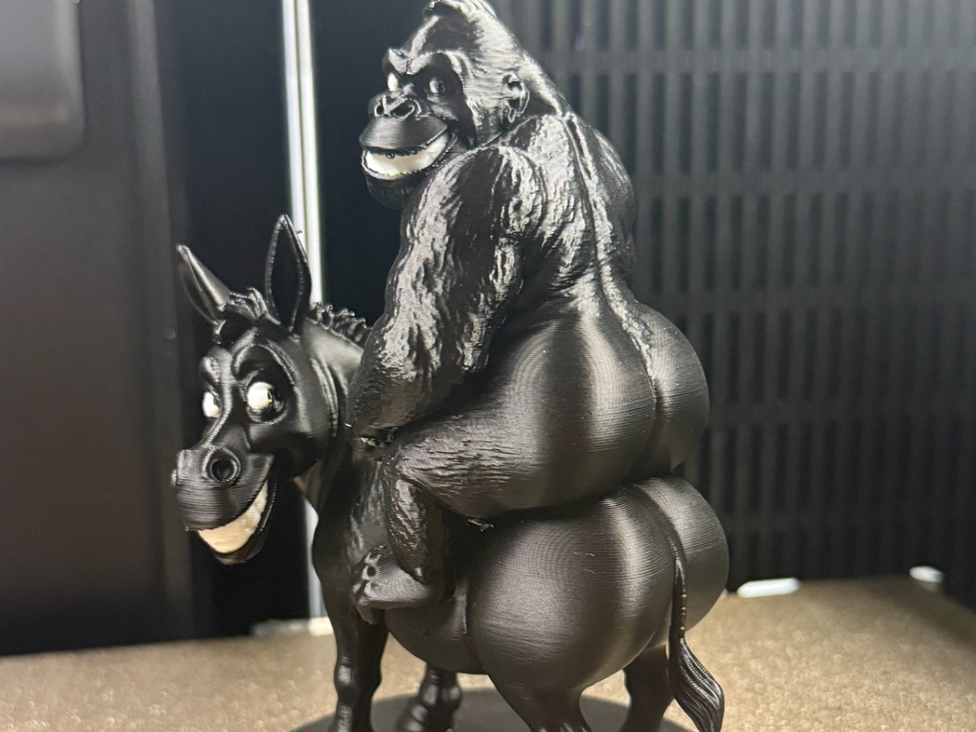 Monkey On A Donkey - Gorilla Edition