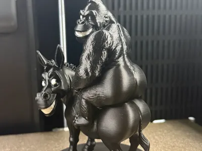 Monkey On A Donkey - Gorilla Edition