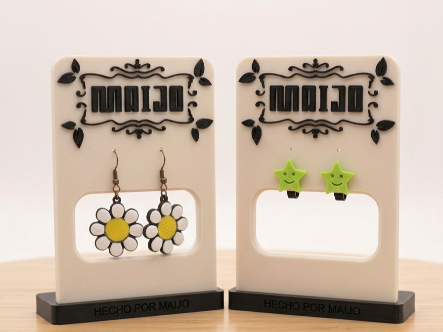 Earrings Display Personalizable For Business