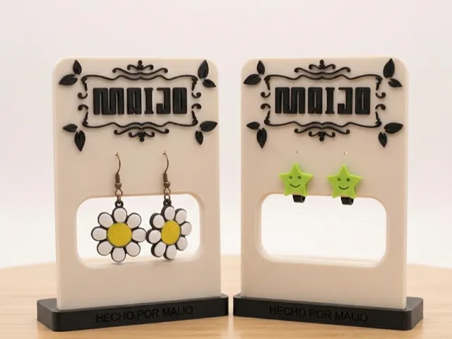 Earrings Display Personalizable For Business