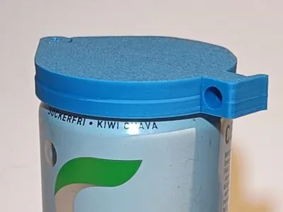 Lockable Soda Can Lid