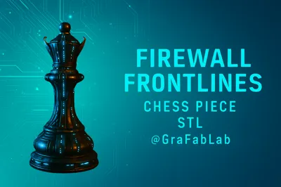 Firewall Frontlines "King" - chess piece
